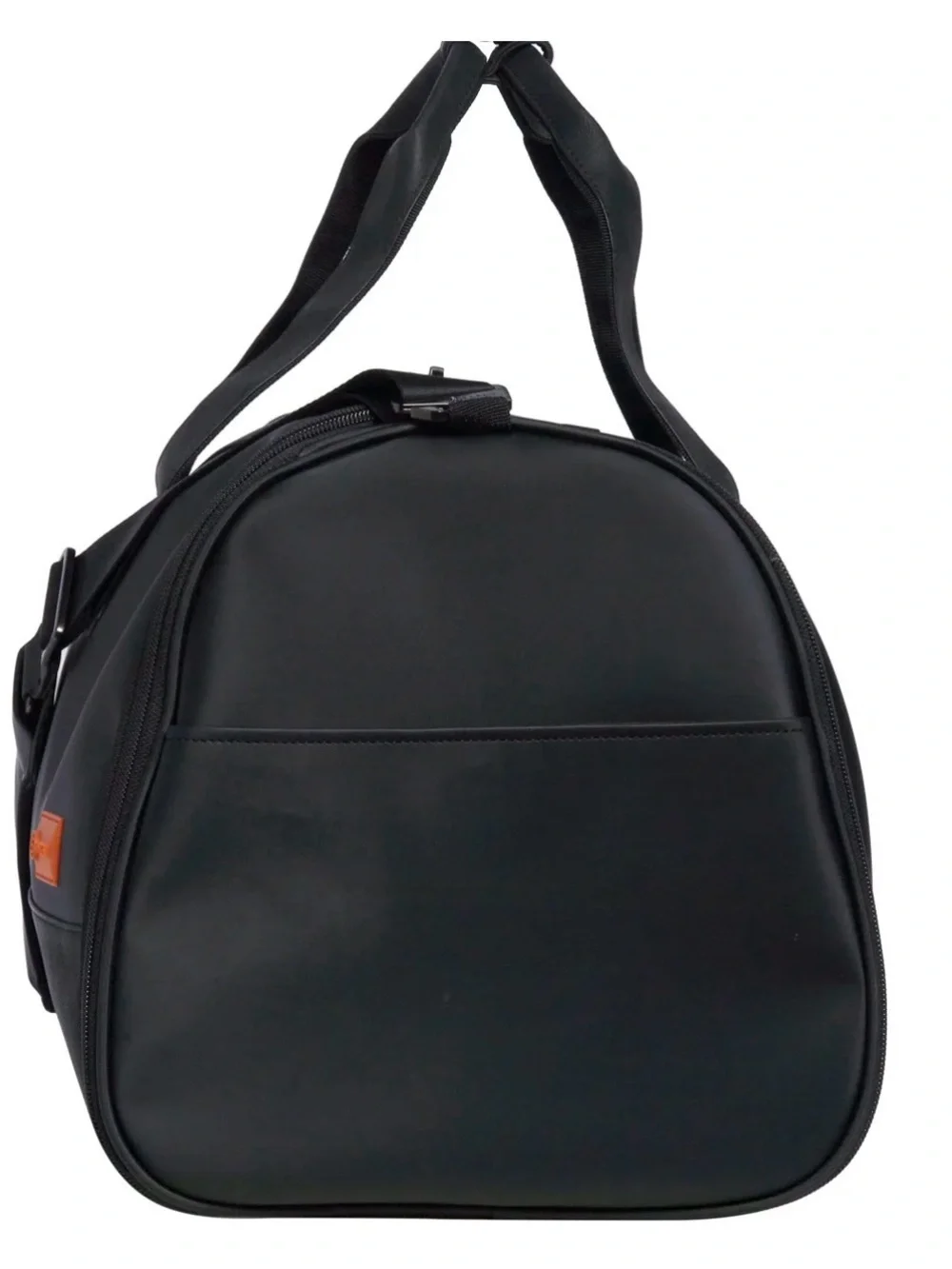 Stitch Golf Black Travel Duffel with Detachable Shoulder Strap